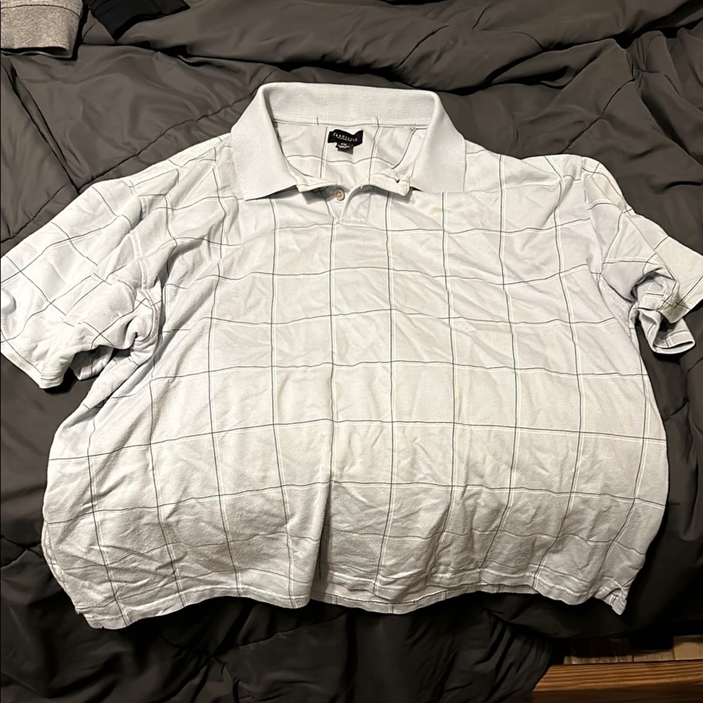 Men's vintage vanheusan White Polo Shirt